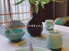 餐具摆设-稍可轩博物馆餐厅