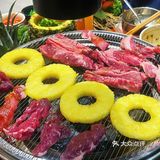  不愧是韩式烤肉🥩凤梨烤牛肉真的好新奇