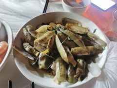 葱油蛏子-丰收渔港饭店(嵊泗店)