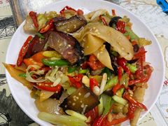 腊肉炒酸笋-文杰餐馆(南洪时尚风情街店)