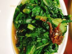 豆豉鲮鱼油麦菜-晚归月亮湾私家菜(临邑路店)