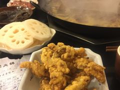 现炸酥肉-艾嬢七八九老火锅(37年李子坝店)