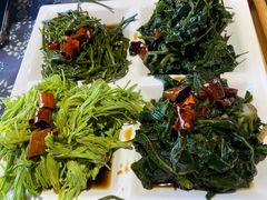 炝拌野菜-王村姑老土炕莜面村(桥东店)
