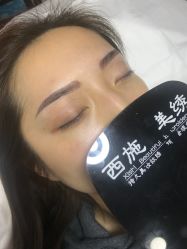 -西施无菌半永久纹绣眉眼影唇轻增发纹发际线