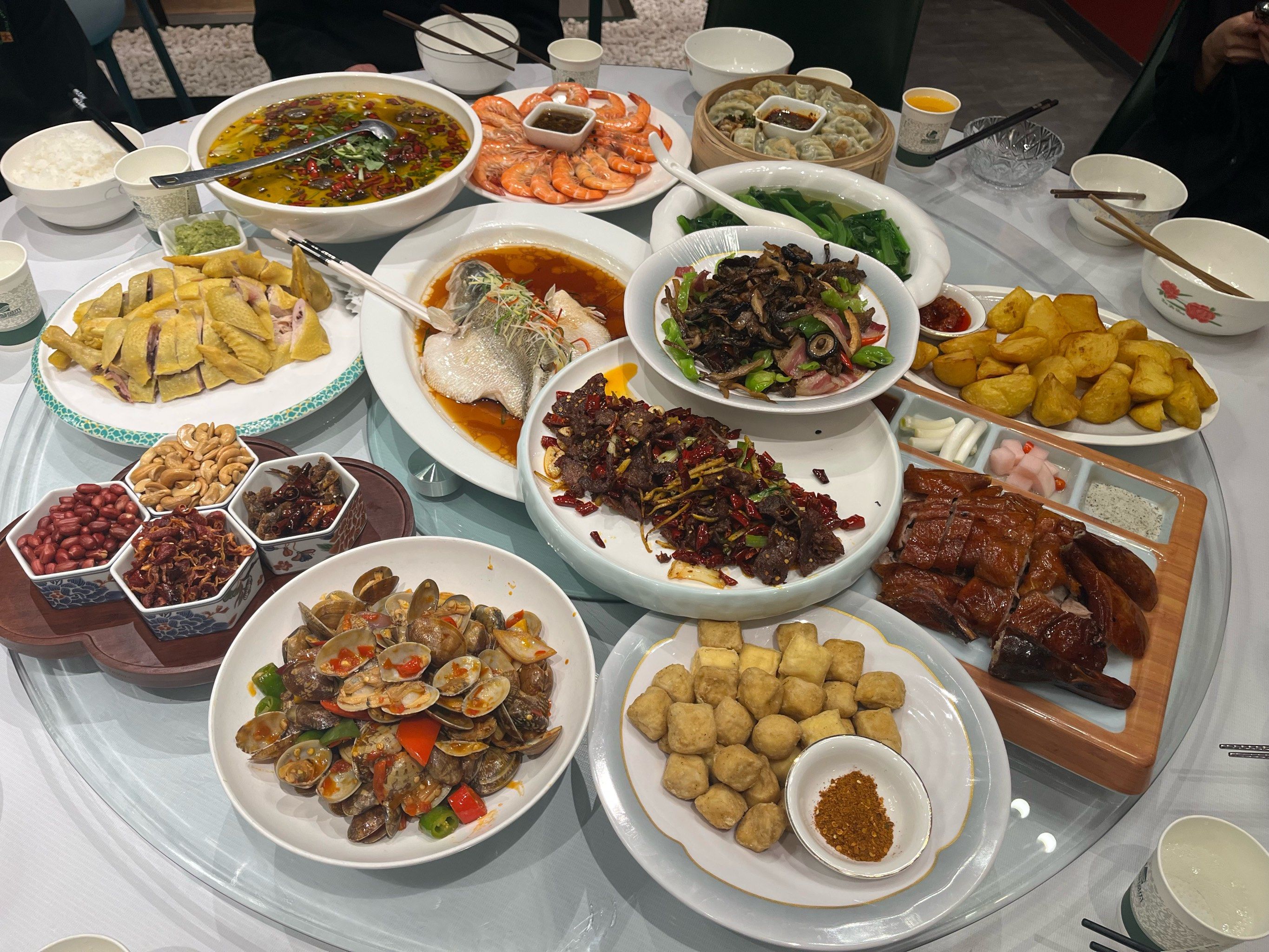 满桌佳肴大分享