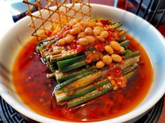 豉香秋葵-宴礼烤鸭本味菜(蠡县商业步行街店)