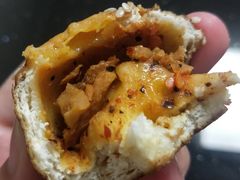 萝卜干芝士片贝果碱水-雀食面包店(钟楼店)