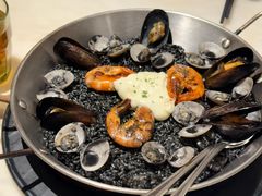 海鲜墨鱼汁焗饭-港丽餐厅(天河城店)