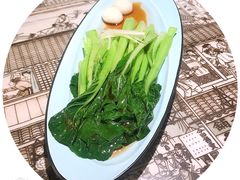 油淋脆菜心-绿茶餐厅(深圳龙华天虹购物中心店)