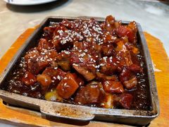 老陈醋烧牛肉-杏花堂·山西菜馆(晋中万达店)