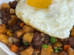 干免治牛肉饭-喜莲咖啡