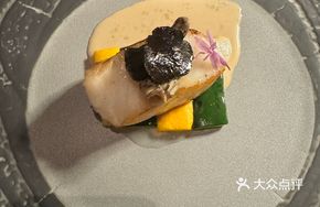 Morel Mushroom and Cod Fish