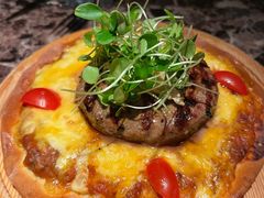 意大利披萨牛肉汉堡-Lets burger非常汉堡·环球风味(蓝色港湾店)