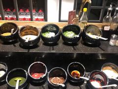 自助调料区-贰重天冰煮羊自助火锅(东坝店)