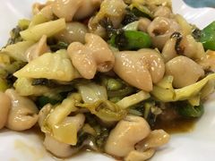 酸菜炒大肠-苏记农家菜馆
