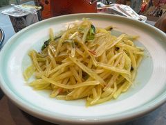 野菜花炒土豆丝-肖记公安牛肉鱼杂馆·省级非物质文化遗产(江汉路直营店)