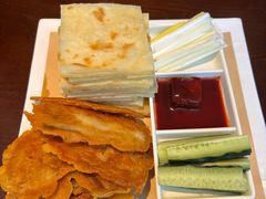 大饼煎肉片-涿掌柜·涿州宴