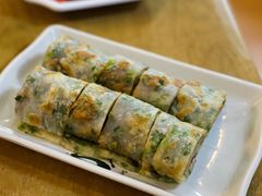 葱饼卷牛肉-台北楚楚园馅饼粥(虹桥南丰城店)