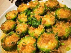 蒜蓉粉丝蒸胜瓜-金苑海鲜酒家(来魅力店)