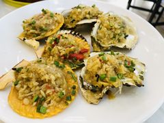 蒜蓉烤扇贝-覃记海鲜美食餐厅