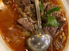 自制不老牛肉汤锅-付掌柜在成都·热炒砂锅集(金禾店)