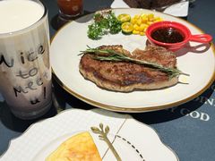 安格斯黑椒牛扒-吱咖啡西式简餐