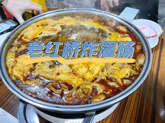 -老红桥炸灌肠牛肚锅烧烤(定福庄店)