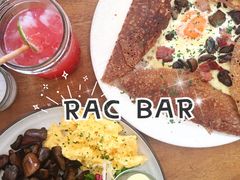 鸡蛋蘑菇熏肉荞麦可丽饼-RAC BAR(安福路店)
