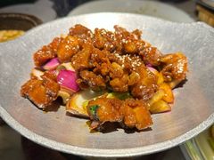 蒜香蜜汁排骨-绿茶餐厅(龙湖星悦荟店)