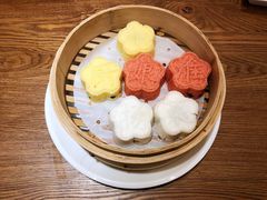 三色梅花米糕-小厨娘淮扬菜(六合欢乐港店)