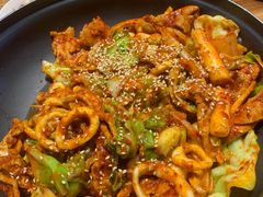 韩式炒鱿鱼五花肉-乐园夜市场(五道口王庄路店)