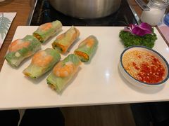 鲜虾春卷-樾餐厅泰式海鲜火锅(民歌湖店)