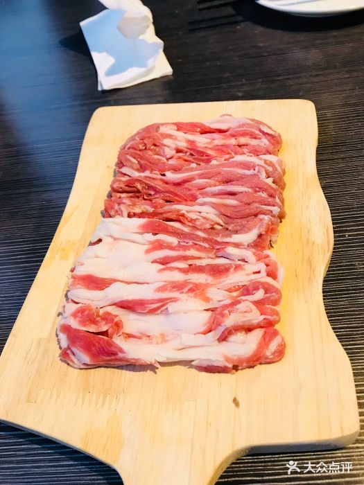 汗普士涮肉馆(三里屯店)鲜切羊肋排图片 - 第1张