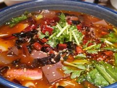 海鲜毛血旺-绿茶餐厅(华联万柳店)