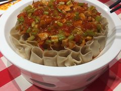 西红柿浇汁莜面-西贝(枫蓝国际购物中心店)