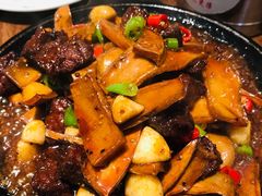 火焰杏鲍菇焗牛肉-北李妈妈菜(鲁能城店)