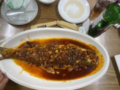 干烧黄鱼-马姐爆肚儿门丁肉饼