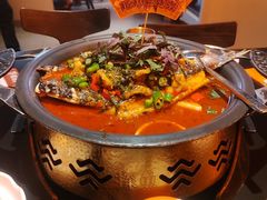 -探鱼·鲜青椒爽麻烤鱼(西南商都店)