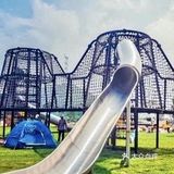 打卡山水间无动力自然亲子乐园