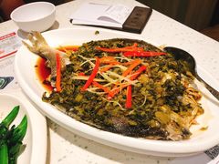 雪里红黄花鱼蒸肉饼-新宝餐厅(流塘店)