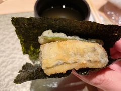 日本星鳗配泰国香菜-茂·板前鮨造·OMAKASE·烧鸟·天妇罗(珠江新城店)