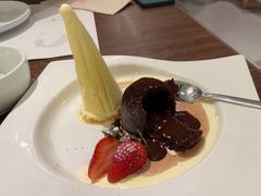 巧克力熔岩布丁雪糕-港丽餐厅(杭大店)