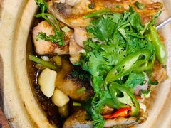 招牌砂锅鱼头排骨-鸽味轩·粤菜小馆(高楼门总店)