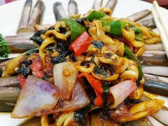 豆豉炒圣子-轩记海鲜餐厅·四十五年老字号·经典粤菜(西区彩虹店)