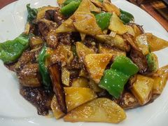 -老码头黑皮肘子锅包肉熏酱水饺(文政街店)