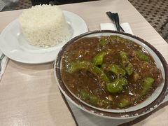 凉瓜牛肉饭-喜莲咖啡