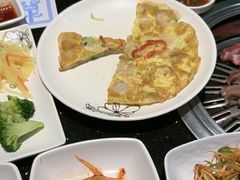 海鲜葱饼-青松馆韩国料理(香港中路佳世客店)