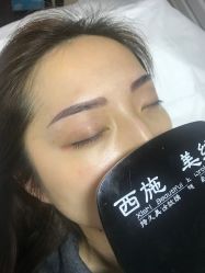 -西施无菌半永久纹绣眉眼影唇轻增发纹发际线