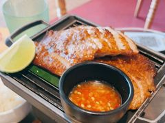 炭烧秘制猪颈肉-simply thai天泰(世纪汇店)