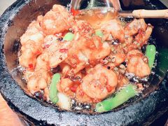 石锅杭椒牛蛙-桂满陇-西湖船宴(西单大悦城店)